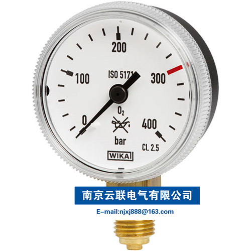 WIKA 111.31 波登管壓力表，銅合金材質(zhì)