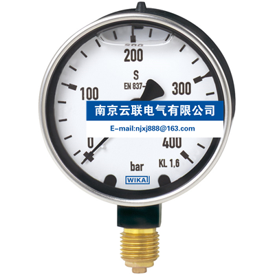 WIKA 213.40 波登管壓力表，銅合金材質(zhì)